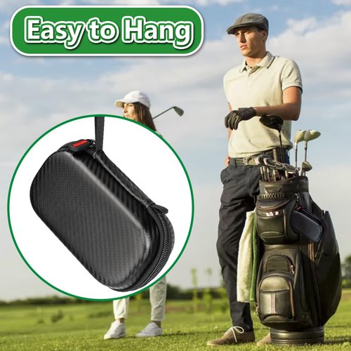 NIFUYOP Golf Ball Line Marker Tool, 3 Golf Ball Marker Stencil and 3 Color Golf Ball Line Marker, Golf Ball Alignment Marking Tool, Golf Ball Stencil with Compact Case Easy to Carry Golf Ball Marker