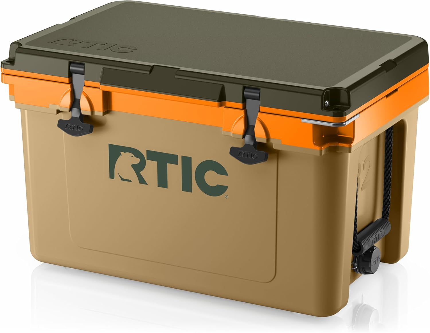 RTIC Ultra-Light 32 Quart Hard Cooler - Insulated Portable Ice Chest for Drinks & Beach Activities