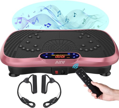 AXV Vibration Plate - Full Body Fitness Machine for Weight Loss | Vibrating Shaker for Home & Gym