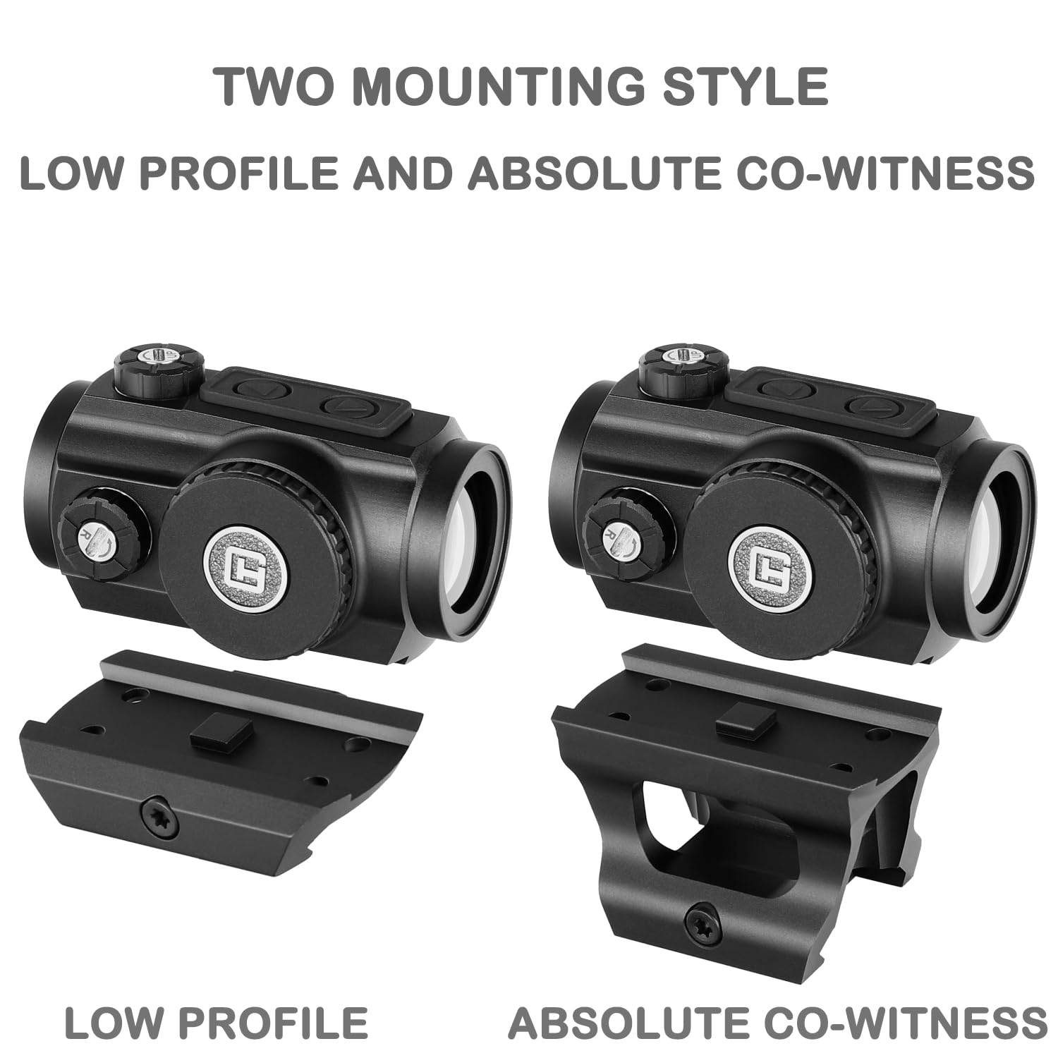 ohhunt FB O1 3 MOA Red Dot Sight Motion Awake Closed Red Dot Sight 1000G Shockproof IPX67 Waterproof