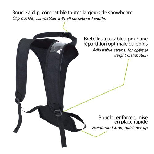 Wantalis Snowboard Carrier