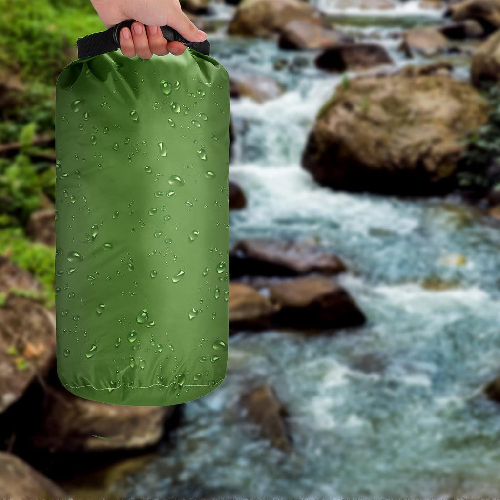 Shappy Waterproof Dry Bag Set - 6 Pcs Ultralight Stuff Sacks for Camping, Kayaking & Hiking | 3L to 20L Sizes