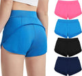 EXARUS Girls Athletic Running Shorts - Low Rise/High Waisted for Teens | Sizes 6-14Y