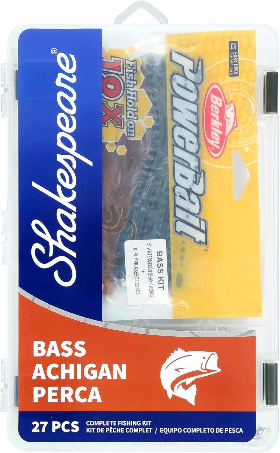 Shakespeare Fishing Tackle Kit - Catch More Fish with Essential Gear | Complete Set