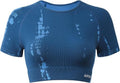 AUROLA Seamless Workout T-Shirts for Women - Short Sleeve Crop Top for Gym & Yoga Activities