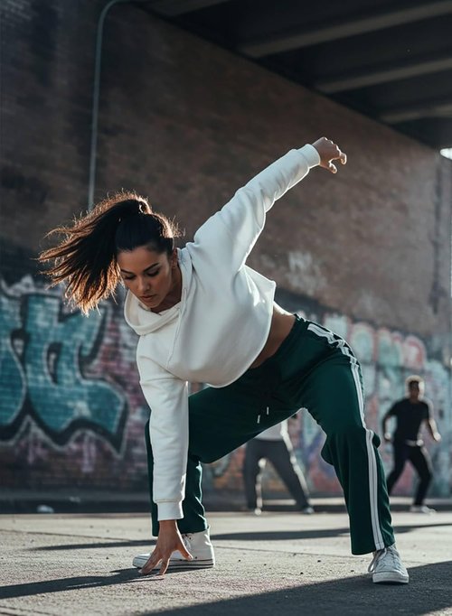 Acelitt Women's Track Pants - Loose Wide Leg Jogging Sweatpants with Side Stripes | Athletic Comfort