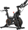 Merach Exercise Bike - Low Noise Indoor Stationary Bike with App & Tablet Mount | 300 Lb Capacity