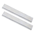 Stainless Steel Bars 2Pcs, 3.8 * 0.7'' Steel Rectangular Weights for Weighted Vest Weight-Bearing Training Toysandgames Strength Training