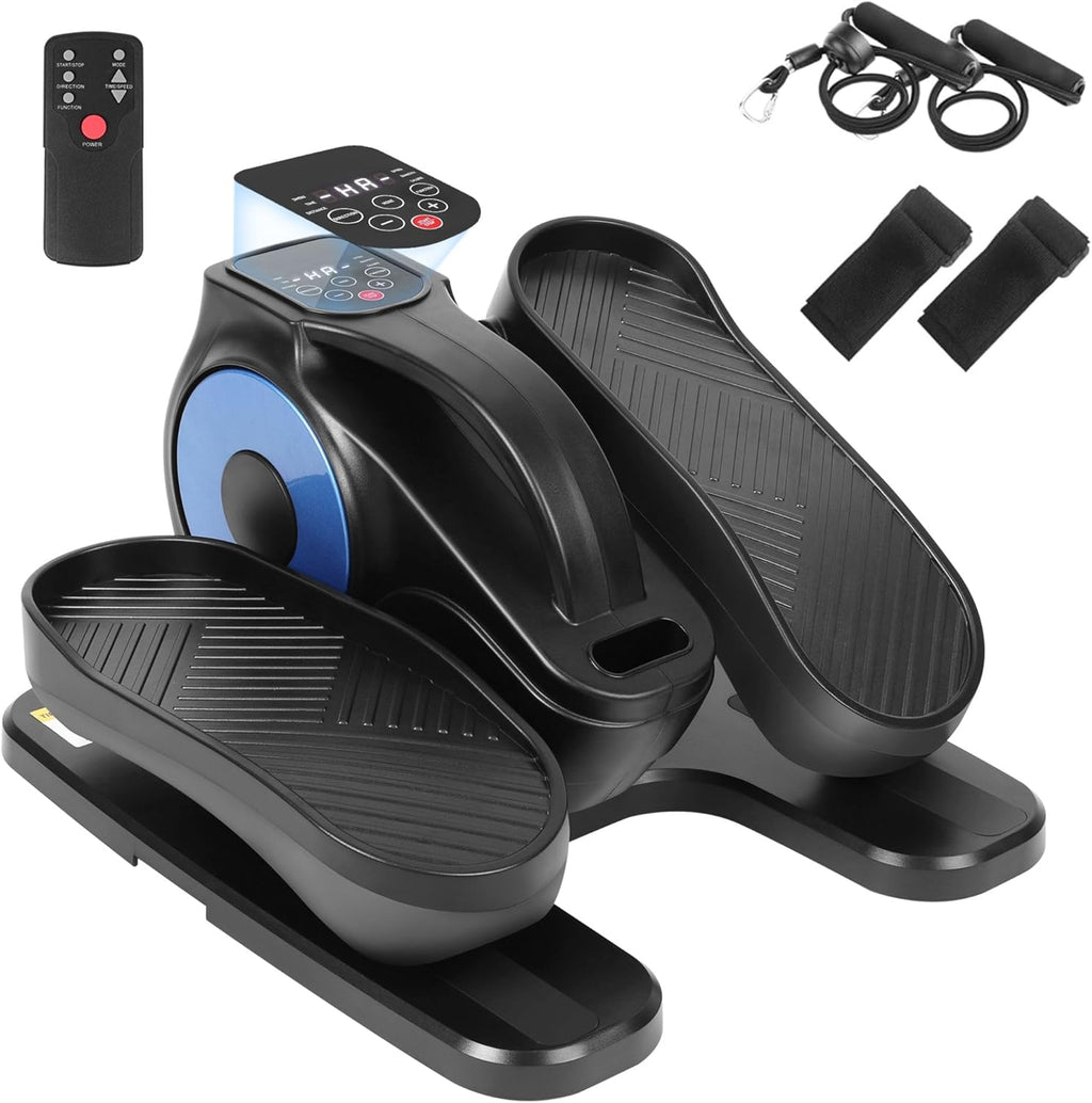 Under Desk Elliptical Machine by [Brand Name] - Portable Leg Exerciser with 12 Speeds & Modes | Ideal for Seniors