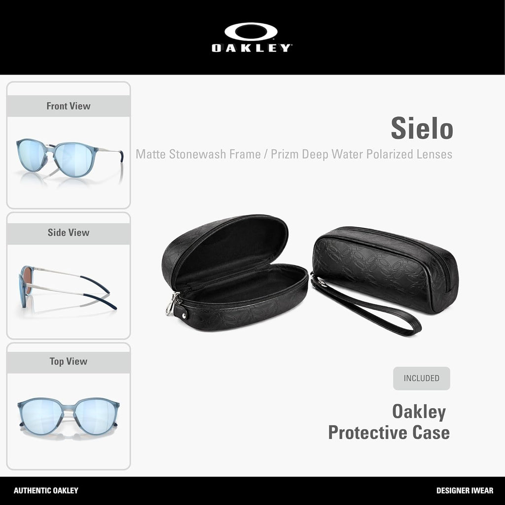 Oakley Women's OO9288 Sielo Round Sunglasses - Stylish UV Protection | Trendy Design