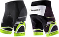 Sponeed Men's Cycling Shorts - Gel Padded Biking Pants for Comfortable Road Rides