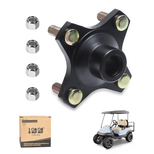 10L0L Golf Cart Rear Wheel Hub Assembly Compatible with Club Car Precedent, Carryall, EX40 Engine 2015-2019 Golf Cart Models, OEM# 103995001, 1039950-01