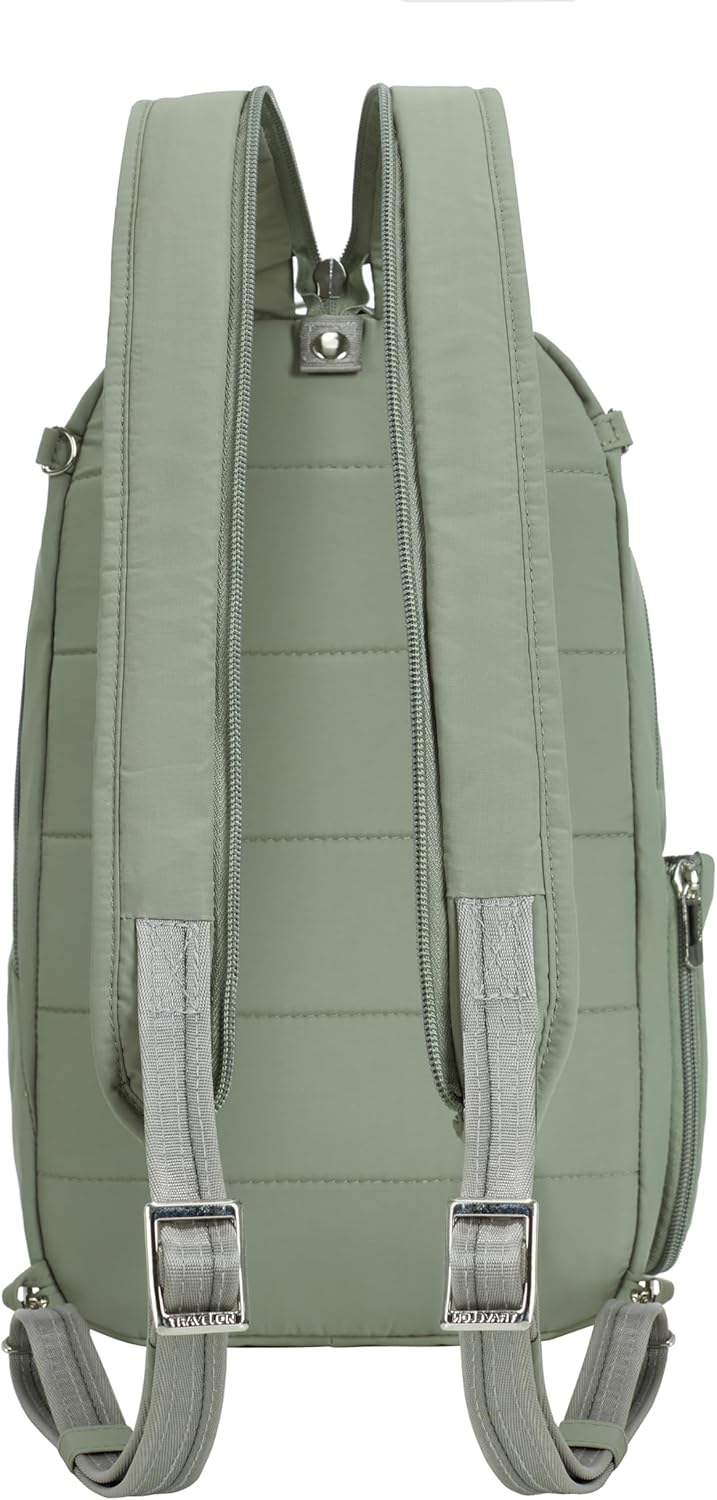 Travelon Anti-Theft Convertible Backpack Sling - Secure, Versatile Design for Travel | Stylish & Functional