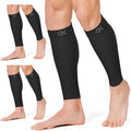 CHARMKING Calf Compression Sleeves - 15-20 mmHg Support for Running & Cycling | 3 Pairs