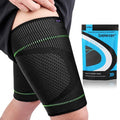 Thigh Compression Sleeves Hamstring Support: 20-30 mmhg Anti Slip Thigh Sleeve by Beister (Pair), Leg Brace Wrap for Sore Hamstring, Groin, Muscle Sprains, Tendinitis, Workouts, Sciatica Pain