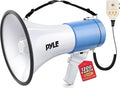 Pyle 50W Megaphone Bullhorn - Portable with Adjustable Volume & Siren | Projects Up to 1200 Yards