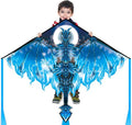 Mint's Colorful Life Dragon Kite - Easy to Fly for Kids & Adults | 300ft Kite String Included