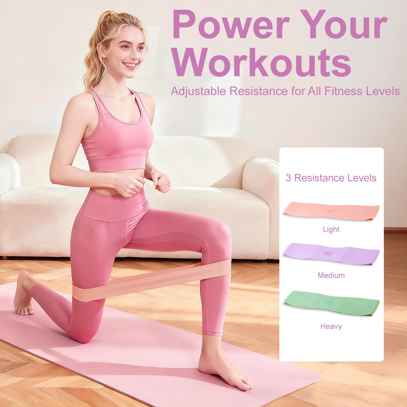 Pilates Kit,Home Pilates Ring Kit for Women,Pilates Equipment 15" Pilates Ring Plus and Ball Set with Pilates Ring, Pilates Ball, Resistance Bands, Figure 8 Band & Accessories Pilates Starter Kit