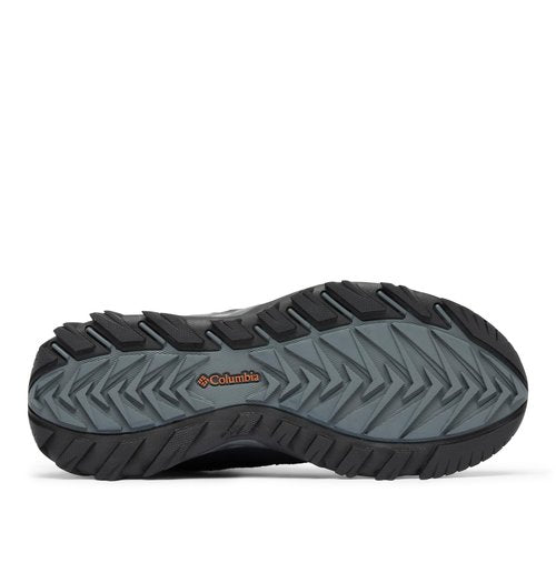 Columbia Mens Strata Trail Mid Waterproof, Black/Owl, 11