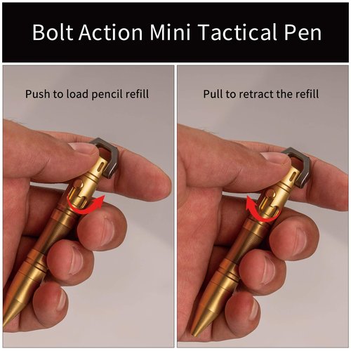 MecArmy Brass Compass and Brass Ppen
