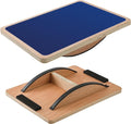 Juoe Balance Board - Anti-Slip Wobble Board for Adults & Kids | 350LBS Capacity for Therapy & Core Strength