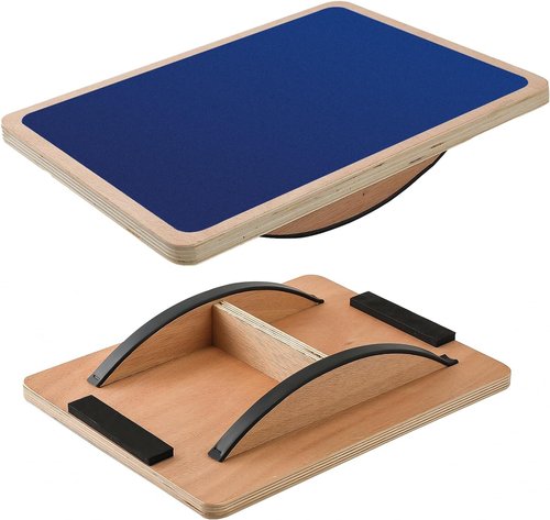 Juoe Balance Board - Anti-Slip Wobble Board for Adults & Kids | 350LBS Capacity for Therapy & Core Strength