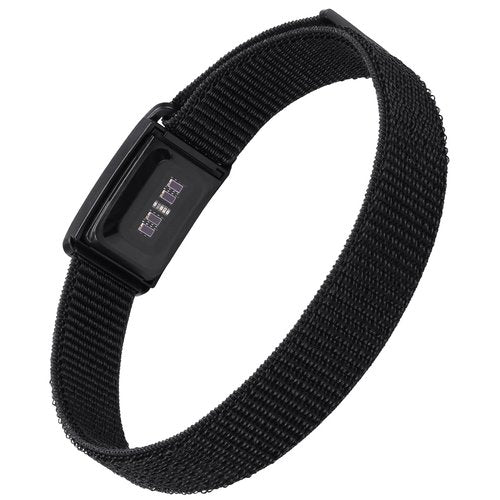 MAKCPOIMER Sport Nylon Loop Bicep Band, Adjustable Fitness Armband Compatible with Whoop 5.0/MG One Peak Life(ECG NOT Support)