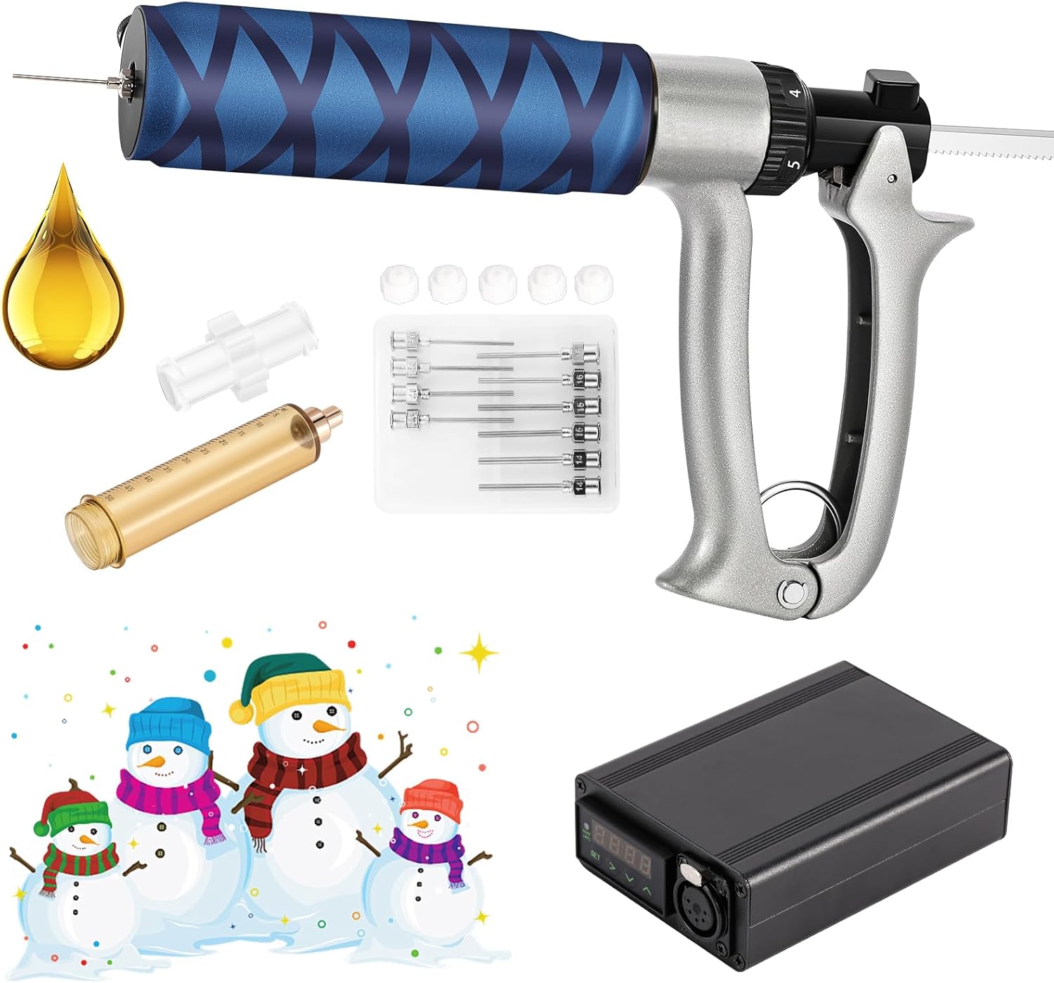 Skiennix Cartridge Filling Gun - 50ML Filler Machine for Efficient Cartridge Refills (110V)