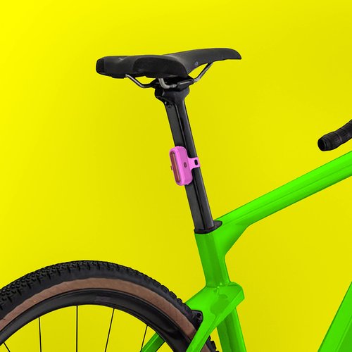 RydeSafe Bike Light - Rear Safety - Pink