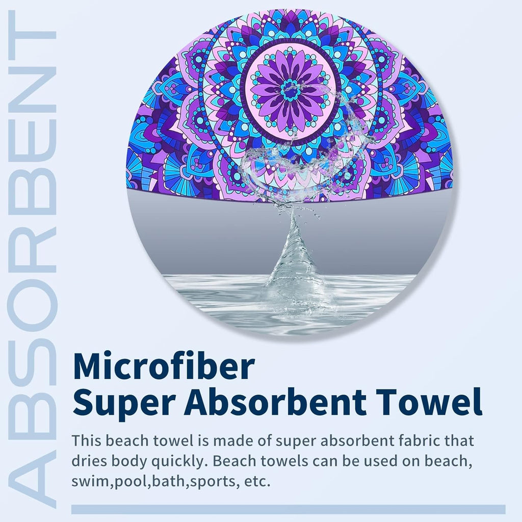TwoYek Microfiber Beach Towels - Lightweight, Quick-Dry, Sand-Free | Oversized 71x32 for Travel & Sports