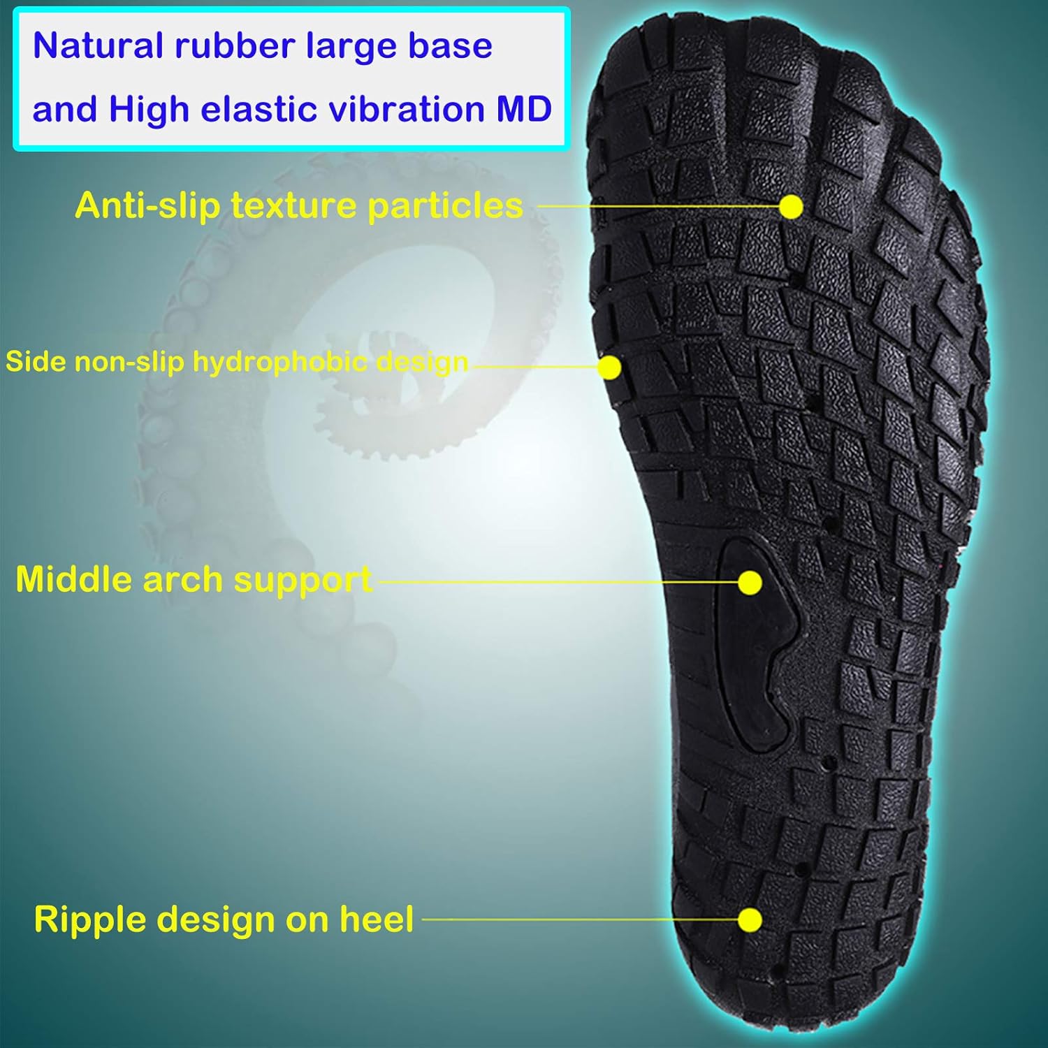 Skiennix Water Shoes - Quick Dry Barefoot Aqua Shoes for Men & Women | Ideal for Beach, Pool, Hiking, and Yoga