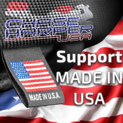 Chase Harper USA 9100 - Buddy Tow - Tough Military spec Nylon Webbing (1785 lb. Test) 12' x 1" - Red