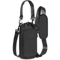 Insulated Water Bottle Carrier with Adjustable Strap - 25/32/40 oz Water Bottle Crossbody Bag with Small Purse for Hiking, Gym, Travel
