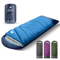 TANSTRIDER Sleeping Bags for Adults Cold Weather,3-4 Season 5lb Portable Sleeping Bag for Kids Girls Boys with Compression Sack,Camping Essentials Gear, Hiking,Travel,Backpacking,Outdoor & Indoor