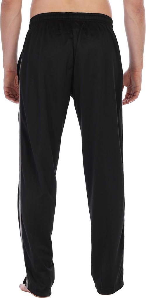 Gioberti Men's Athletic Track Pants - Comfortable Fit with Zip Bottoms | Perfect for Active Lifestyle