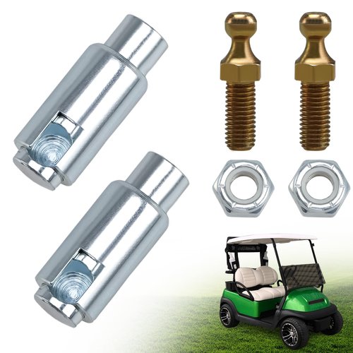 KPALAG Transmission Cable End Ball Stud Kit Compatible with Club Car DS Gas 1984-Up, Precedent 2004-2014 Gas Golf Cart Replace#1012333 1010954