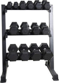 CAP Barbell Dumbbell Set with Rack - Choose from 280 lb, 550 lb, or 1200 lb Options