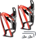 ROCKBROS Ultra-Light Bike Water Bottle Holder - Universal Bicycle Cup Cages for Road & MTB | 2 Pack
