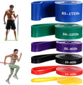 Skiennix Resistance Bands - 6 Pcs Set for Effective Workouts & Muscle Training | Ideal for Men & Women