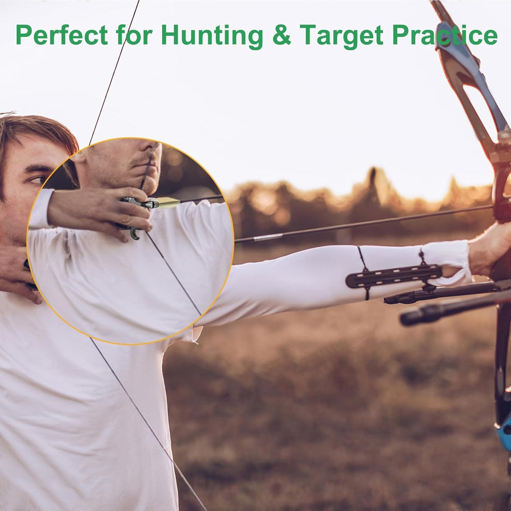 Skiennix Thumb Release Bow Aid - 360° Adjustable Compound Bow Release for Hunting & Practice