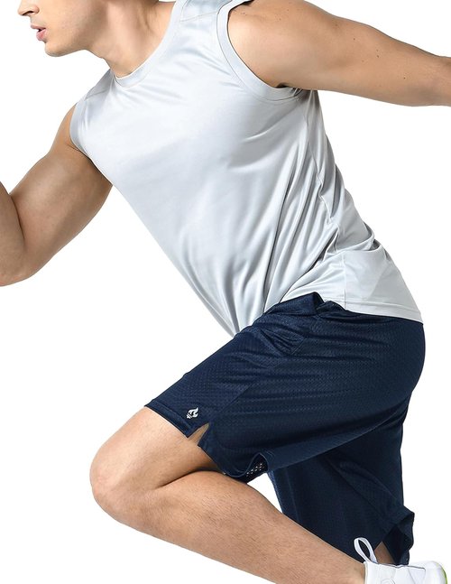 Liberty Pro Men's Athletic Shorts - 9 Inch Inseam, Quick Dry Mesh Basketball Gym Shorts with Pockets
