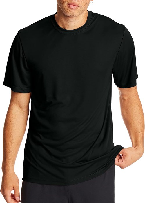 Hanes Men's Cool Dri Performance T-Shirt - Moisture-Wicking Short Sleeve Tee with 40+ UPF Protection | 2 or 5 Pack