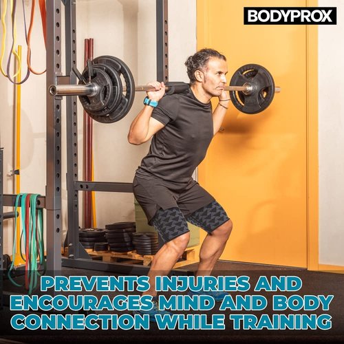 BODYPROX Thigh Compression Sleeve(1 Pair), Hamstring Compression Sleeve for Men and Women(Medium)