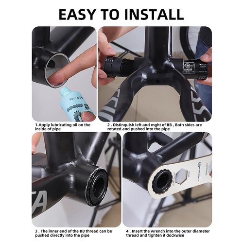 groword Multi -function Bottom Bracket Wrench，Suitable for BB wrench in 39 40.5 44mm outer diameter，16 Notch