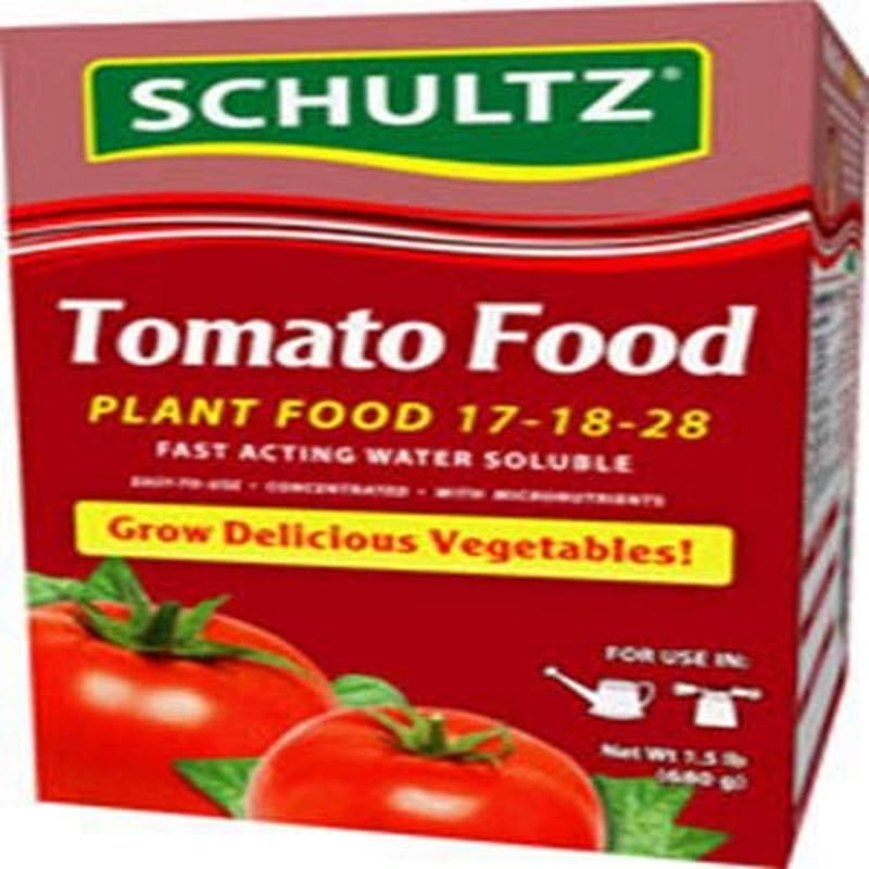 Schultz Water Soluble Tomato Plant Food 1.5 lb – Easy, Slow-Release For Bigger, Healthier Tomatoes