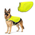 KONG Sport Hiker High Visibility Dog Safety Vest, Reflective Jacket Apparel for Low Light Conditions Outdoors, Walking, and Running, Small Medium and Large Dogs (X-Small), Neon Green