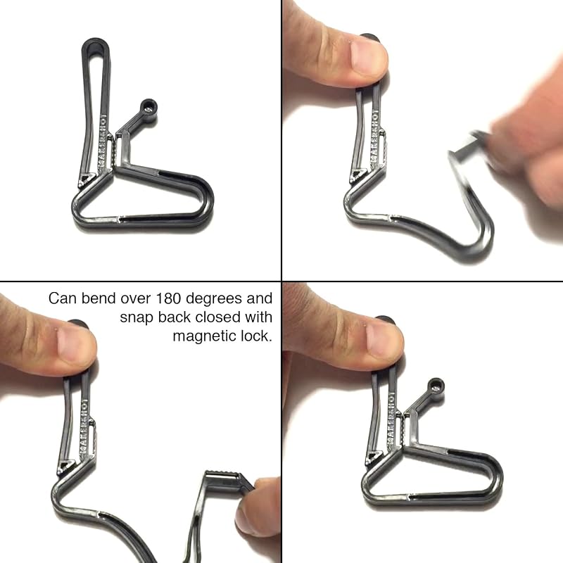 Hearing Protection Belt Clip for Earmuffs & Glasses - MakerShot