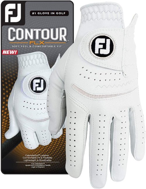 Footjoy Golf Glove - Men's Contour FLX for Enhanced Grip and Comfort | Prior Generation