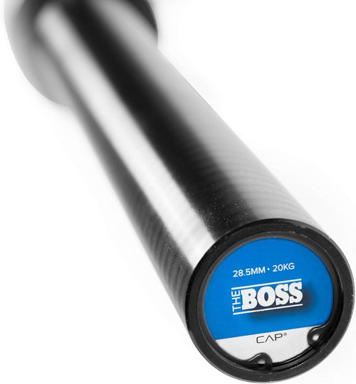 Cap Barbell 7-Foot Olympic Barbell Pro Series - Versatile Olympic & Power Bar Options