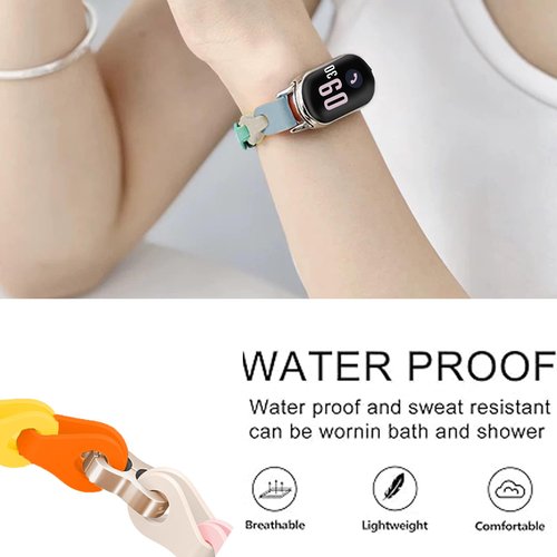 Lamshaw Compatible with Cubitt Viva Pro Smart Watch Band, Elastic Silicone Hollowed Out Replacement Straps Compatible with Cubitt Viva Pro, Viva, Aura Pro, Aura Smart Watch (Color, 22mm size band)